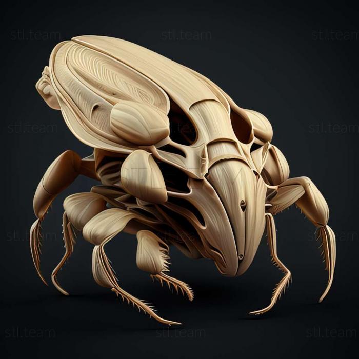 3D модель Lasiomyrma gracilinoda (STL)